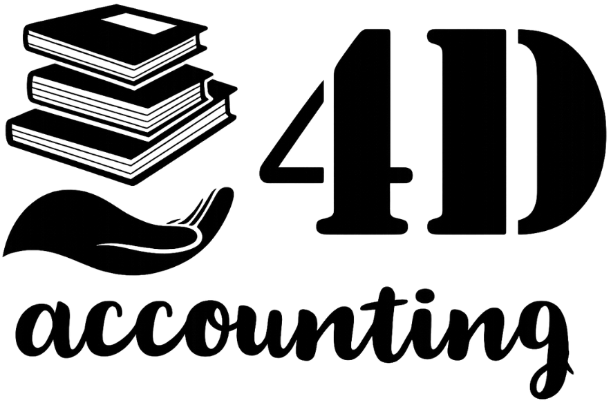4d accounting logo